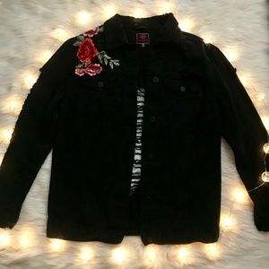 Black Jean Jacket